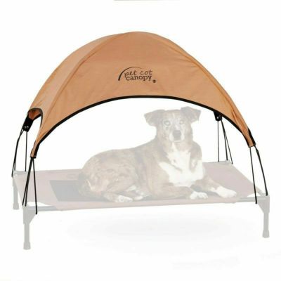 犬用 ベッド K&Hペットプロダクツ オリジナルペットコットLサイズ専用キャノピー単体 チョコ