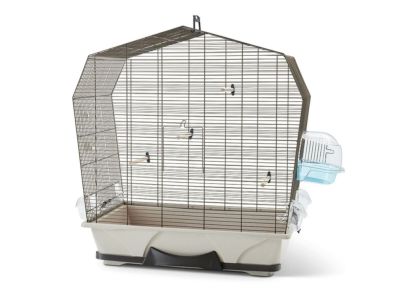 鳥用 鳥かご SAVIC ベルギーサヴィッチ バードケージ マリー50 WARMGRAY 文鳥 鳥用 小鳥用 ゲージ