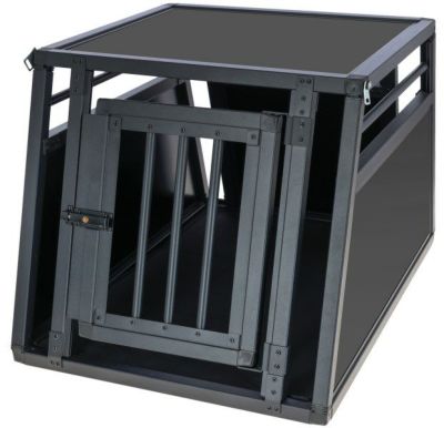 犬用 ドライブグッズ  KERBL ケアブル  NEWアルミニウムトランスポートボックス バケーション 77 x 55 x 50 cm