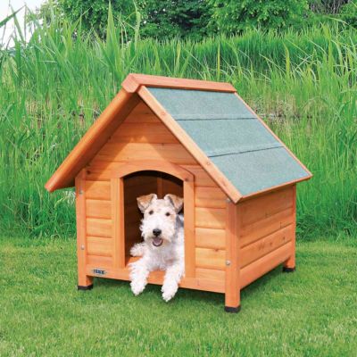 犬用 犬小屋 TRIXIE トリクシー  ドッグハウス ナチュラドッグケンネルコテージドッグハウス ブラウン L 犬小屋 屋外 おしゃれ 超大型犬