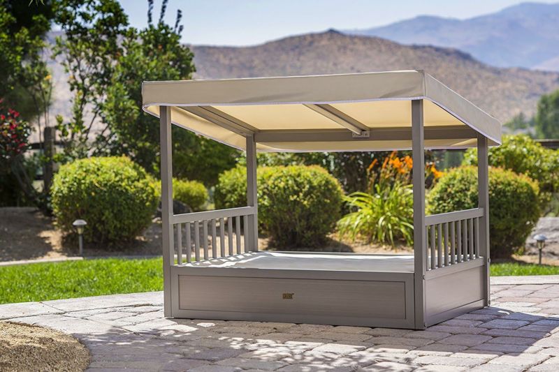 犬用 ペットベッド ニューエイジペット NEWAGEPET マリブアウトドアドッグベッド グレー