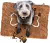 犬用 ペットベッド Soggy Doggy Doormat ソギードギードアマットXLサイズ Caramel Bone