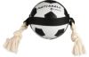 犬用 おもちゃ ベルギーFLAMINGOPET ビッグボールロープトイボールサッカーボール
