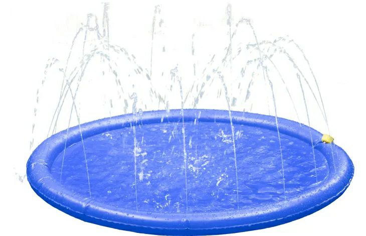 犬用 プール ベルギーFLAMINGOPET ドギープール スプリンクルマットラウンド