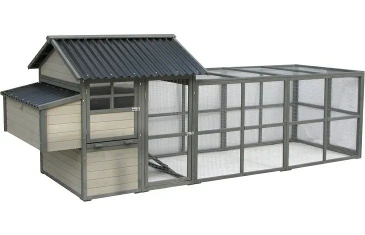 鳥用 ケージ ベルギーFLAMINGOPET バードケージ ジーヴォコテージ 木製 鳥小屋 おしゃれ プランター