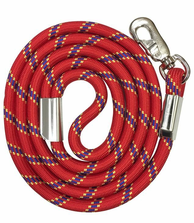 犬用 リード OMNIPET マウンテンロープリード 183ｃｍ×8ｍｍ　レッド