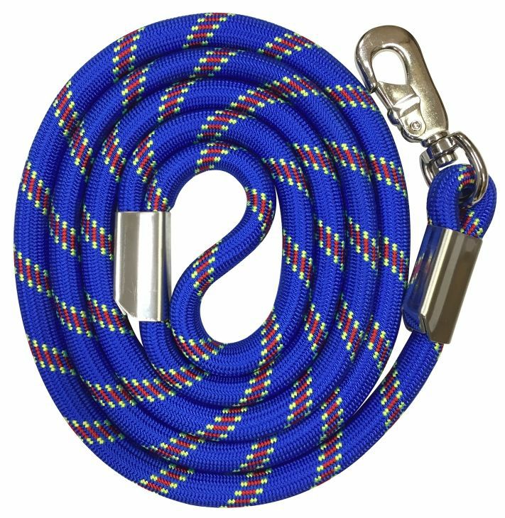 犬用 リード OMNIPET  マウンテンロープリード 183ｃｍ×8ｍｍ　ブルー