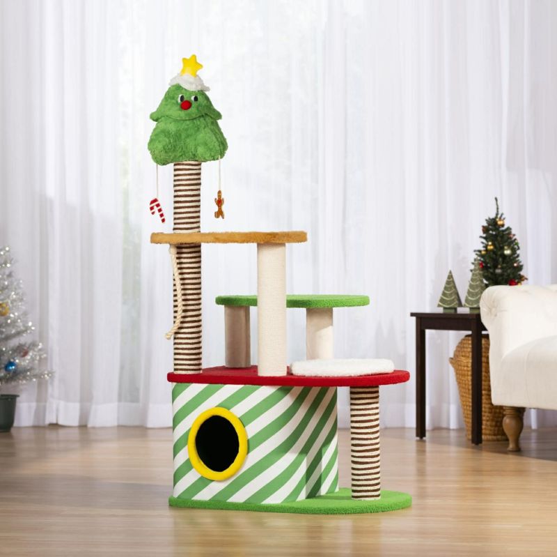 猫用 キャットタワー プレビューペット PrevuePet クリングルキャットシャトー