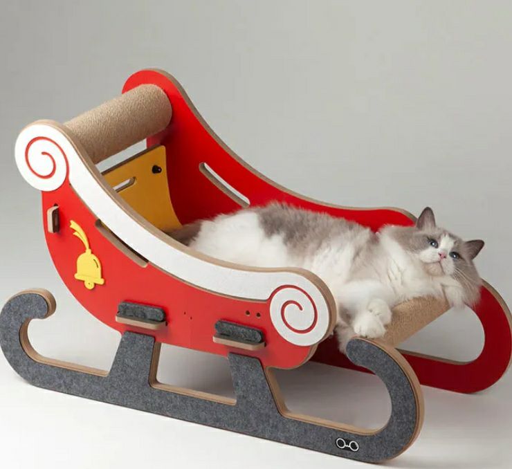 猫用 キャットタワー アークペット キャットスクラッチャー クリスマス