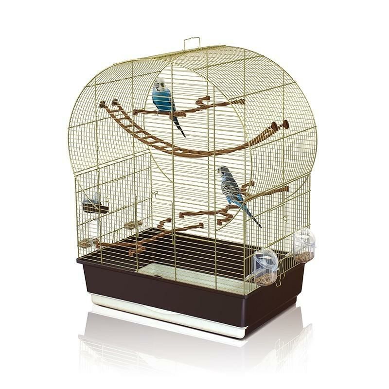 鳥用 鳥かご イタリアIMAC カナリアインコ用ケージセット アンドーラ ゴールド