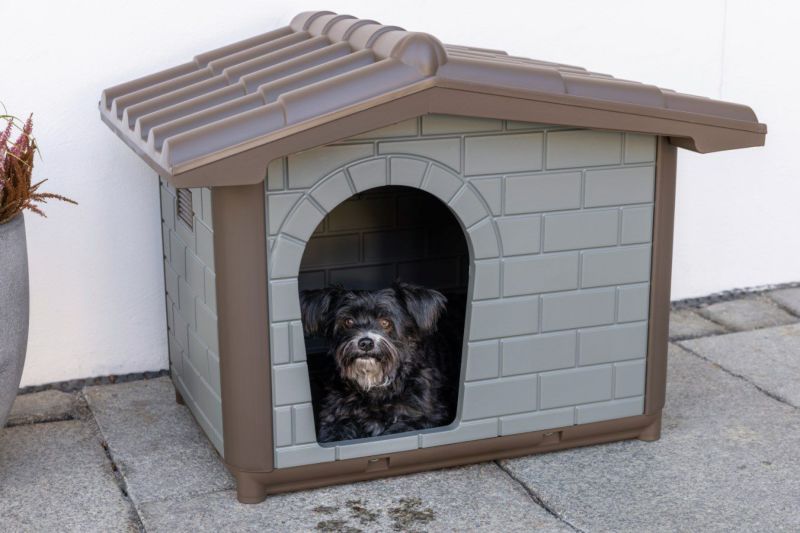 犬用 犬小屋 KERBL ケアブル ドッグハウス レヴィンECO 犬小屋 屋外 おしゃれ 防寒